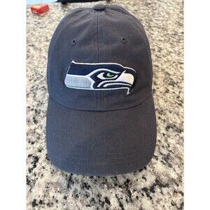 Seattle Seahawks NFL Fan Favorite Navy Blue Hat Cap Adult Adjustable Strapback